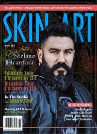 Skin Art # 161 magazine back issue cover image