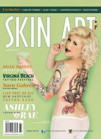 Skin Art # 164 magazine back issue cover image