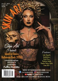 Skin Art # 181 magazine back issue cover image