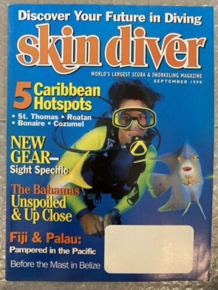 Skin Diver September 1998, , Discover Your Future In Diving Magaz