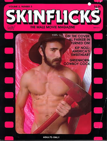 Skin Flicks Vol. 2 # 5 magazine back issue Skin Flicks magizine back copy 