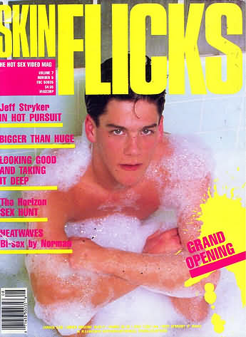 Skin Flicks September 1987 - Vol. 7 # 5 magazine back issue Skin Flicks magizine back copy 