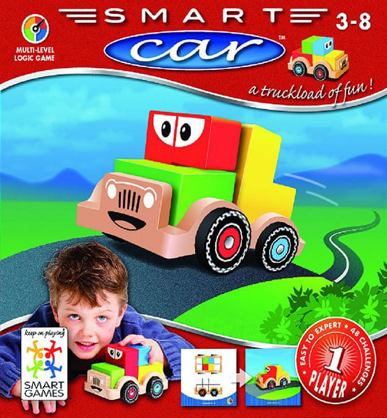 Smart Car, Multi-Level Logic Game Made by Smart Games smart-car-logic-game