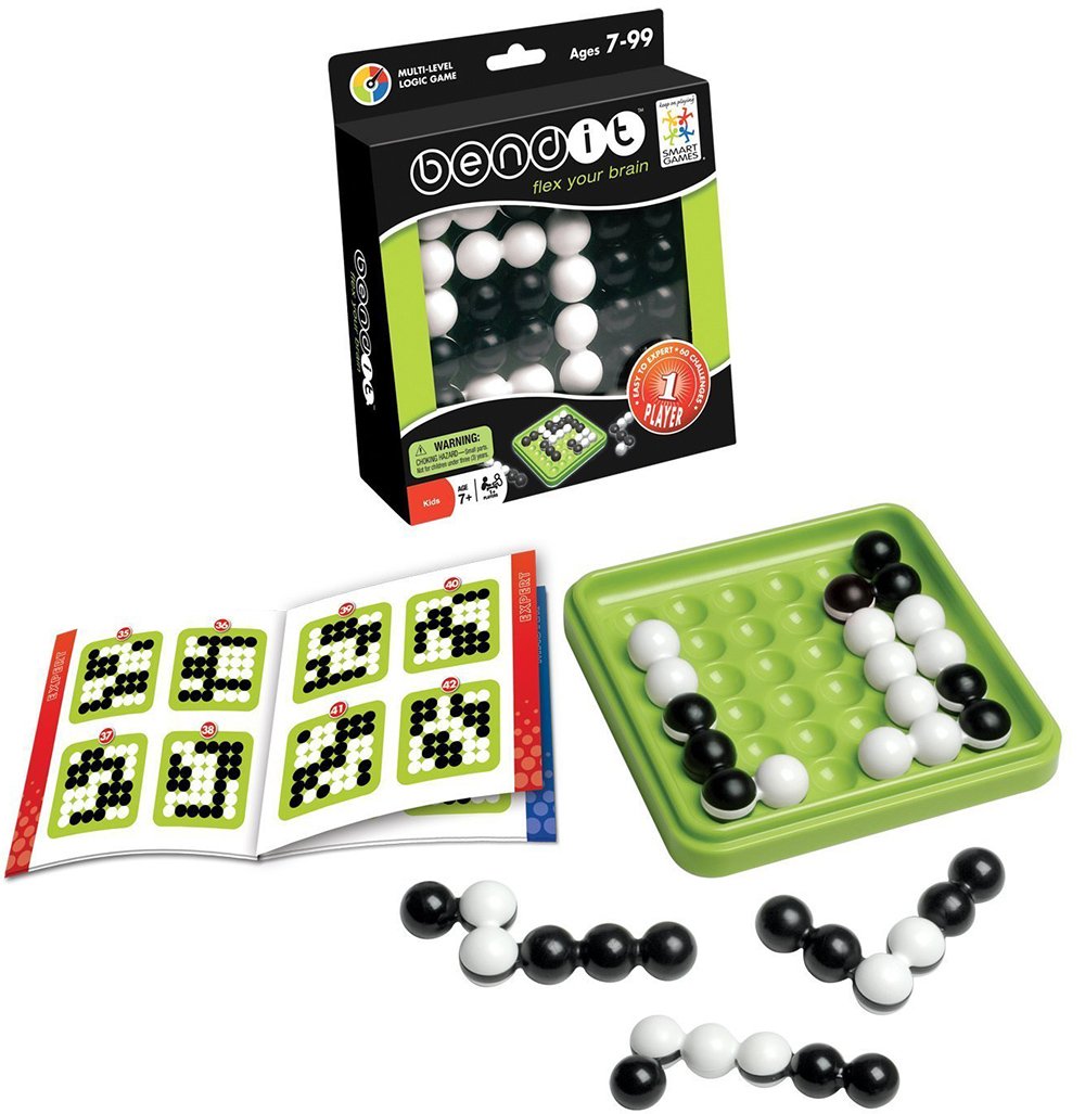 Bend it flex your brain Logic Game Made by Smart Games bend-it