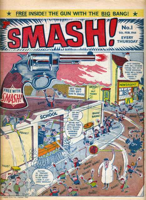 Smash! Comic Book Back Issues of Superheroes by A1Comix