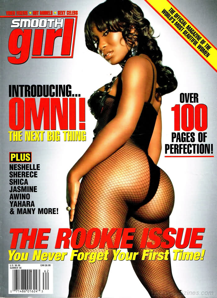 Smooth Girl # 8 magazine back issue Smooth Girl magizine back copy 
