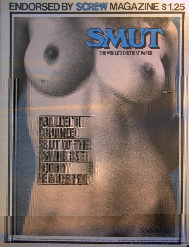 Smut Vol. 4 # 58 magazine back issue Smut magizine back copy 