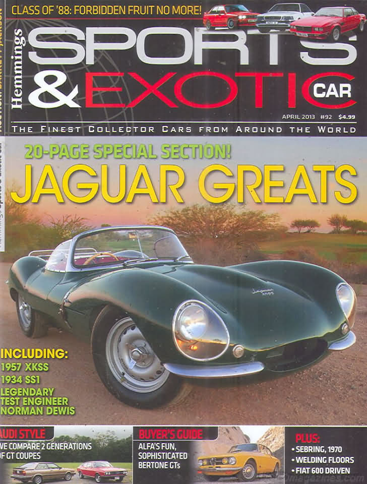 Exotic Car Apr 2013 magazine reviews