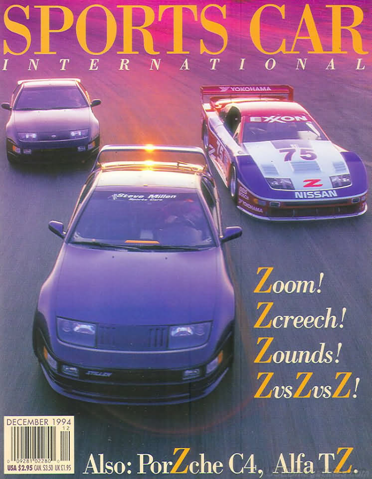 Sports Car International December 1994 magazine back issue Sports Car International magizine back copy 