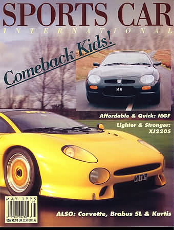Sports Car International May 1995 magazine back issue Sports Car International magizine back copy 