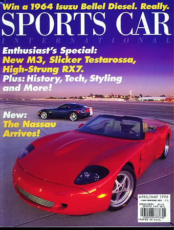 Sports Car International April/May 1996 magazine back issue Sports Car International magizine back copy 