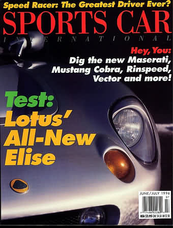 Sports Car International June 1996 magazine back issue Sports Car International magizine back copy 