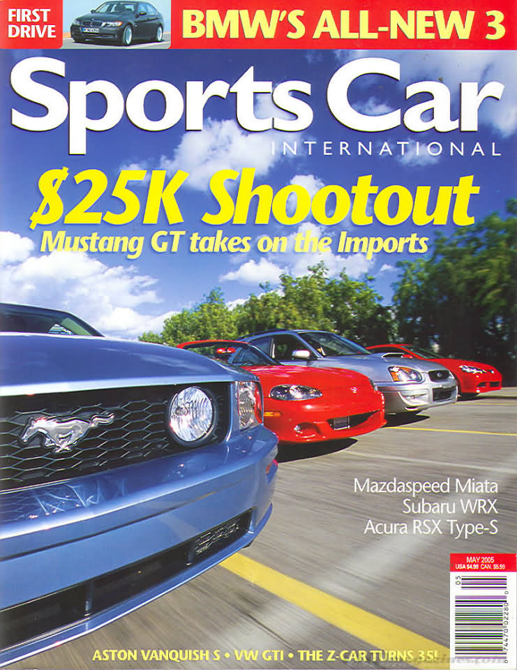 Sports Car International May 2005 magazine back issue Sports Car International magizine back copy 