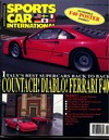 Sports Car International June 1990 magazine back issue cover image