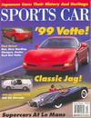 Sports Car International August 1998 magazine back issue cover image