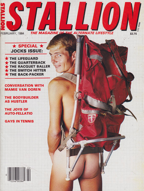 Stallion February 1984 magazine back issue Stallion magizine back copy stallion gay porn magazine 1984 back issues special jocks issue bodybuilders nude muscles studs nake