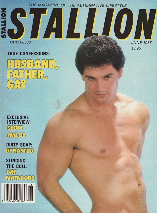 Stallion June 1987 magazine back issue Stallion magizine back copy tre confessios: Husband, father gay scott tayloe dirty soap dynastrud slinging thebull gay matador a