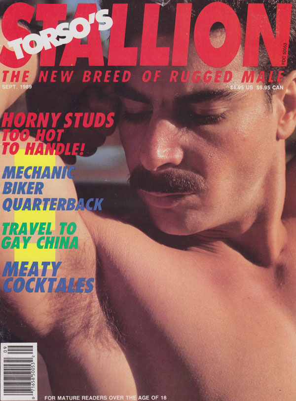 Stallion September 1989 magazine back issue Stallion magizine back copy stallion xxx magazine 1989 back issues horny studs get naked explicit cock pix tight muscular asses 