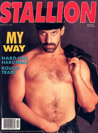 Stallion February 1992 magazine back issue Stallion magizine back copy 