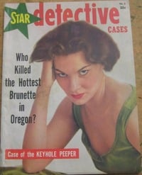 Star Detective Cases # 8 magazine back issue cover image