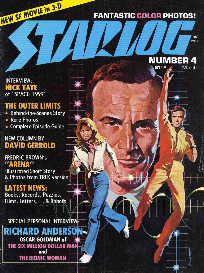 Starlog # 4 magazine back issue Starlog magizine back copy 