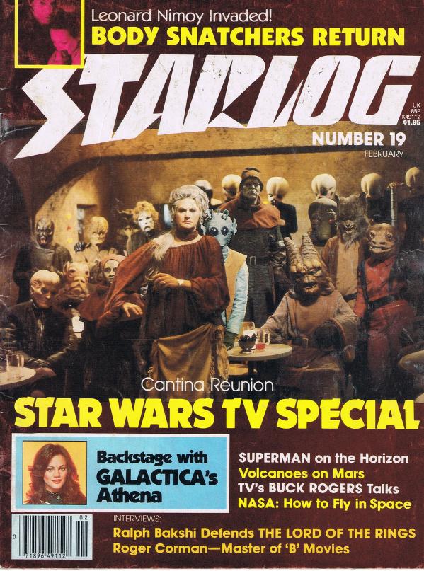 Starlog # 19 magazine back issue Starlog magizine back copy 