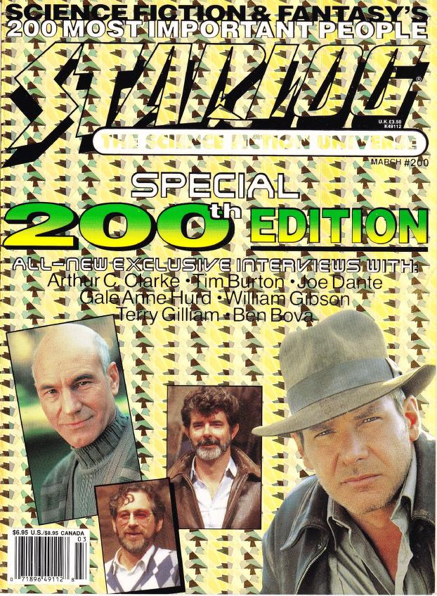 Starlog # 200 magazine back issue Starlog magizine back copy 