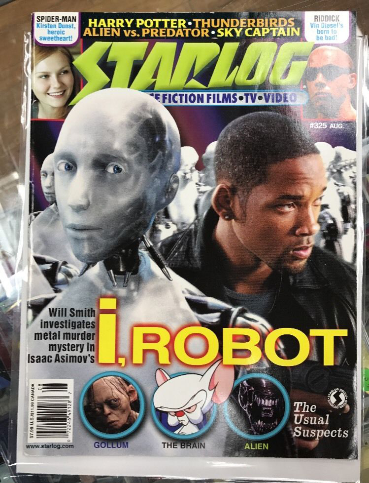 Starlog # 325 magazine back issue Starlog magizine back copy 
