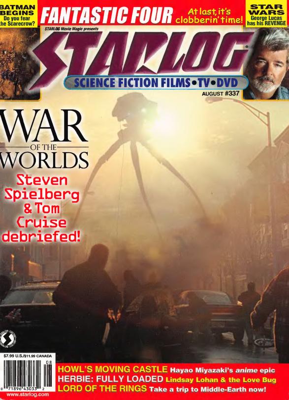 Starlog # 337 magazine back issue Starlog magizine back copy 