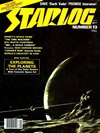 Starlog # 13 magazine back issue cover image