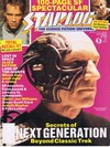 Starlog # 159 magazine back issue cover image