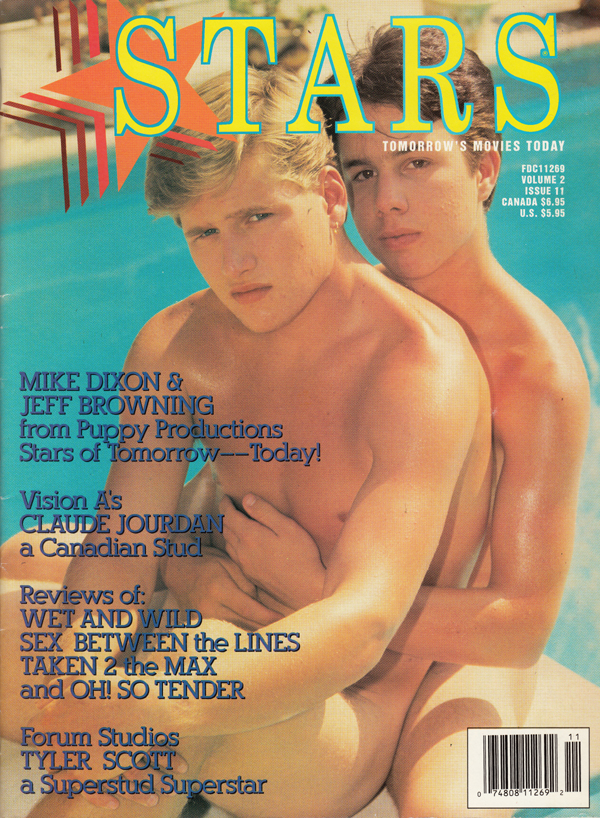 Stars November 1993 magazine back issue Stars magizine back copy tommorows movies today mike dixon and jeff browninign form puppy porductions vision a claude jhourda