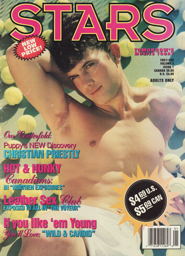 Stars January 1994 magazine back issue Stars magizine back copy stars gay porn magazine 1994 hot and hunky men horny canadian men xxx big hard dicks gay pornstar ph