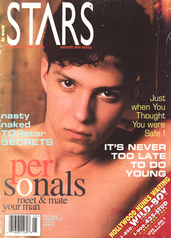 Stars May 1996 magazine back issue Stars magizine back copy nasty naked top star secrets personals meet and mate your man it's never too late to do young just w