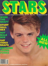 Stars # 2, October 1986 magazine back issue cover image