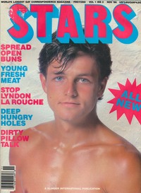Stars # 3, November 1986 magazine back issue cover image