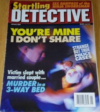 Startling Detective January 2001 magazine back issue