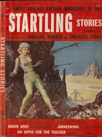 Startling Stories Summer 1955 magazine back issue cover image