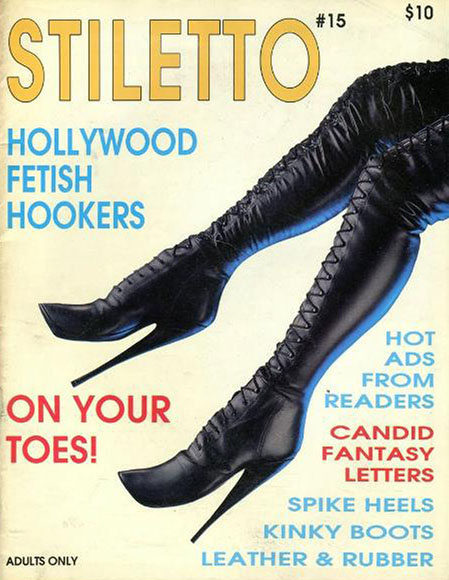 Stiletto # 15 magazine back issue Stiletto magizine back copy 