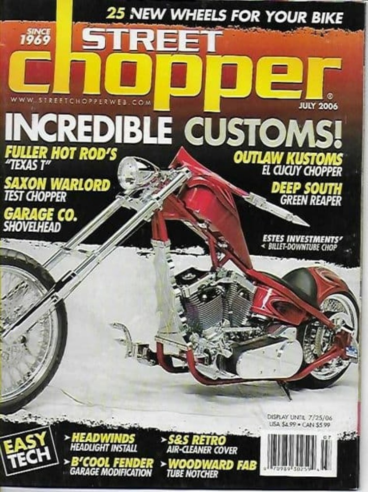 Chopper Jul 2006 magazine reviews