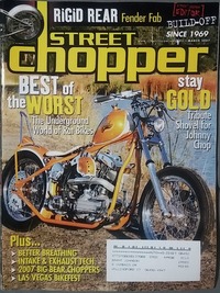 Street Chopper March 2007 magazine back issue