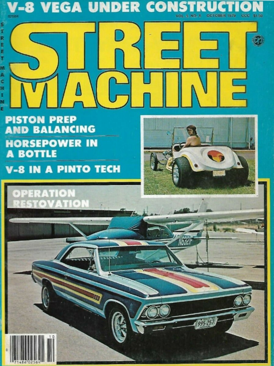 Street Machine October 1979, , V8 Vega Under Construction Magazi