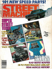 Street Machine April 1988 magazine back issue cover image