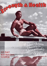 Strength & Health June 1939 magazine back issue cover image