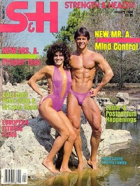 Strength & Health January 1986 magazine back issue cover image