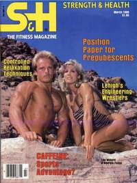 Strength & Health March 1986 magazine back issue cover image