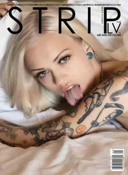 StripLV January 2022 magazine back issue StripLV magizine back copy 