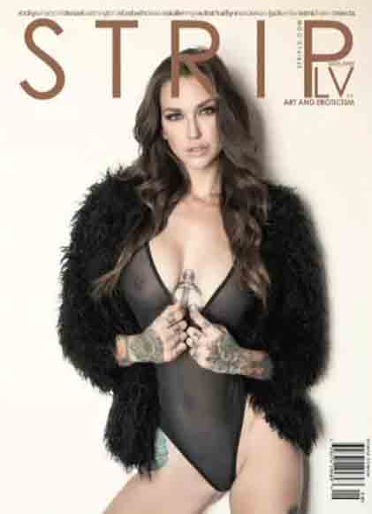 StripLV August/September 2022 magazine back issue StripLV magizine back copy 