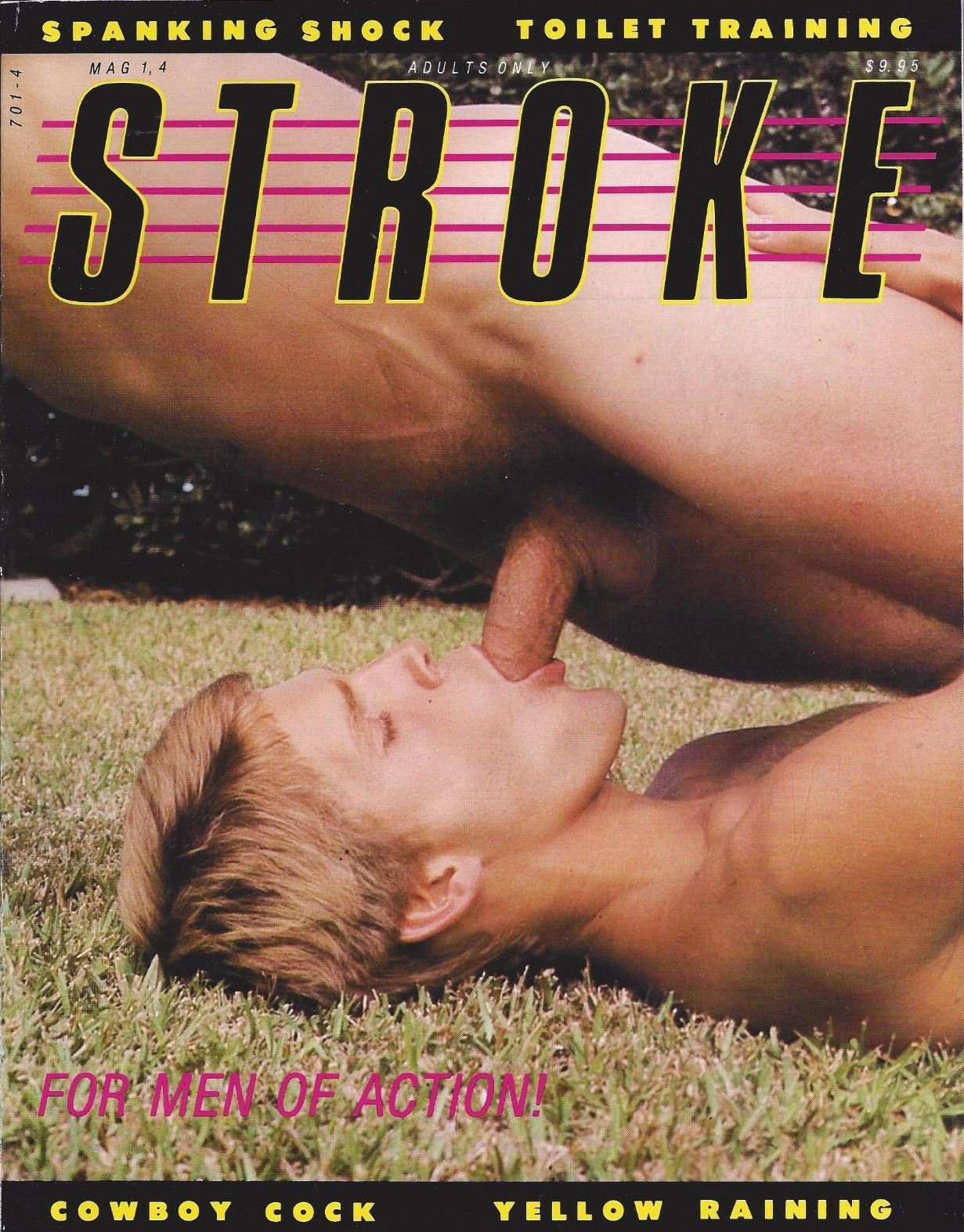 Stroke Vol. 1 # 4 magazine back issue Stroke magizine back copy 