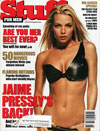 Jaime Pressly magazine cover appearance Stuff # 19, June 2001